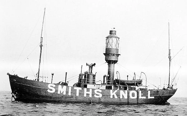 Smiths Knoll Lightship off Great Yarmouth