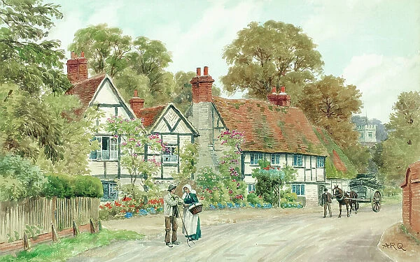 Sonning village, on the River Thames, Berkshire