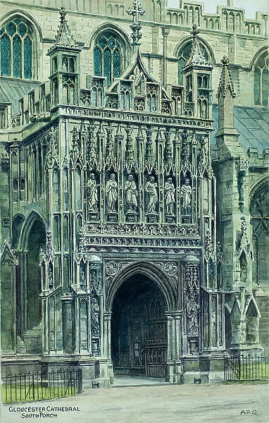 South Porch, Gloucester Cathedral, Gloucestershire