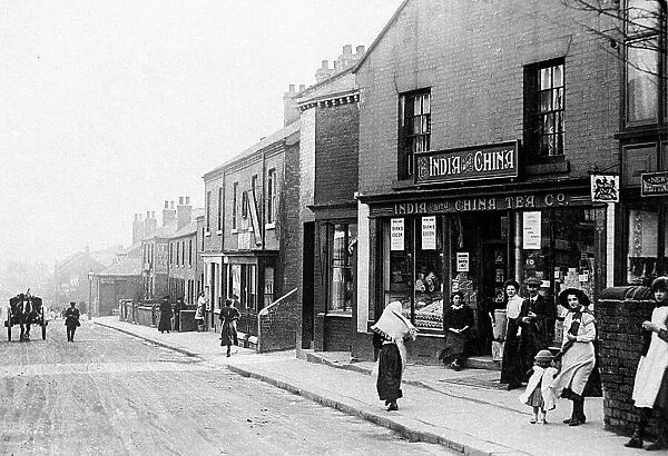 South Street New Whittington, Chesterfield early 1900's