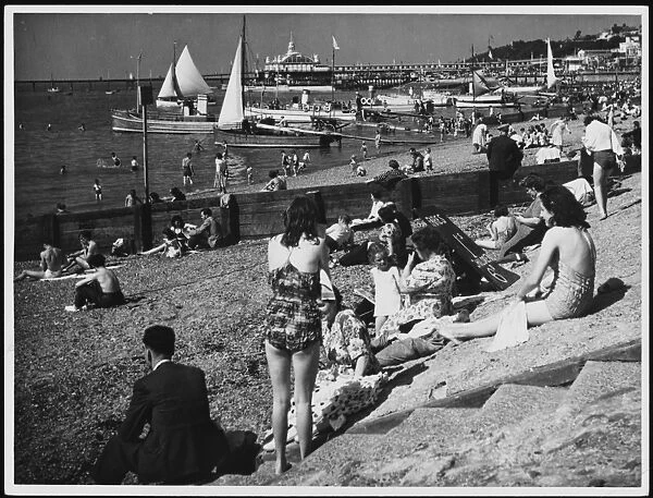 Southend Beach 1950S