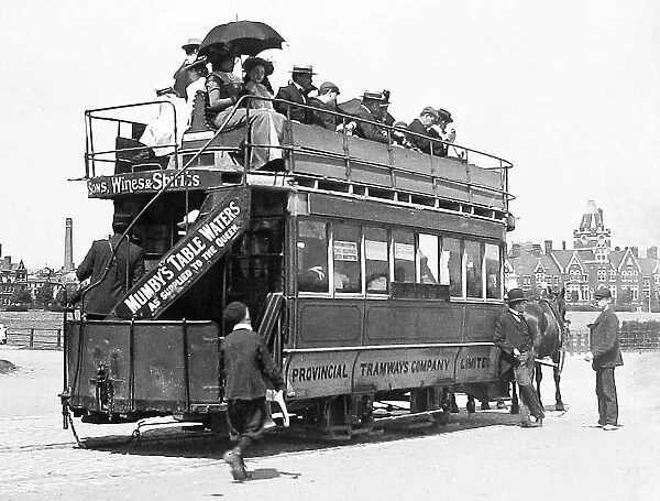 Southsea Horse Tram early 1900s