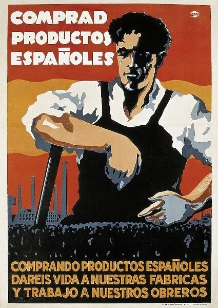 Spain. Francos dicatorship. Post-war. Comprad