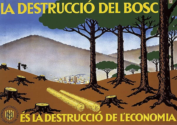 Spanish Civil War (1936-1939). La destruccio