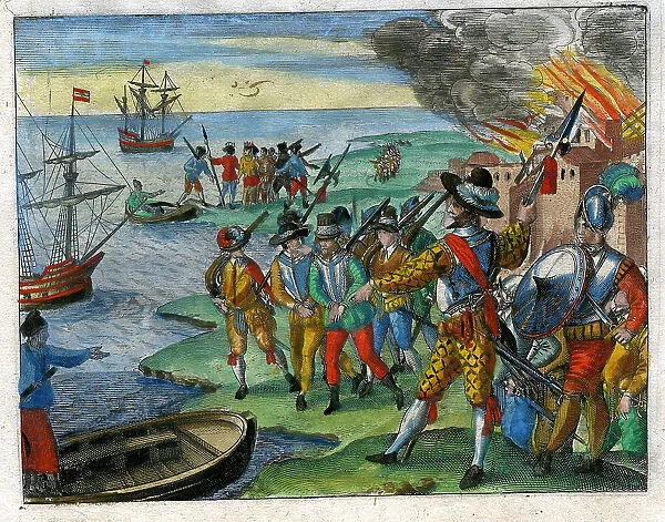 Spanish Invading Mexico
