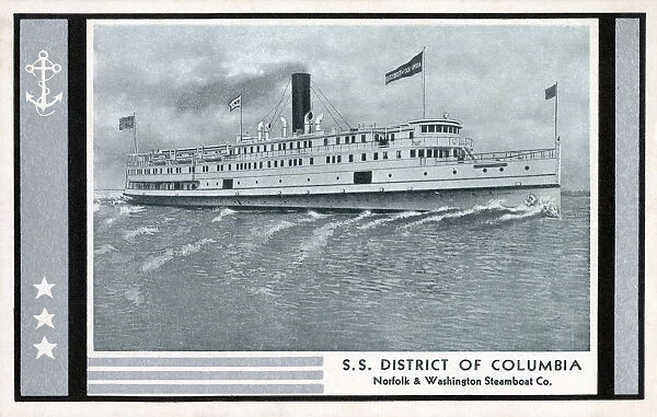 SS District of Columbia - Norfolk & Washington Steamboat Co