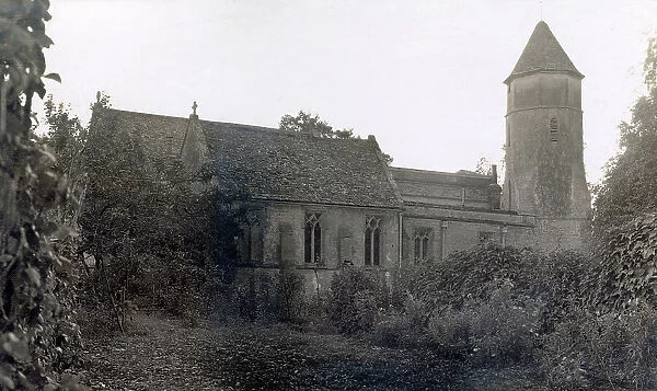 St Mary's Church, Cogges, viewed from the north, near Witney, Oxfordshire Date: 1930s