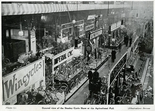 Stanley Cycle Show at the Royal Agricultural Hall 1905