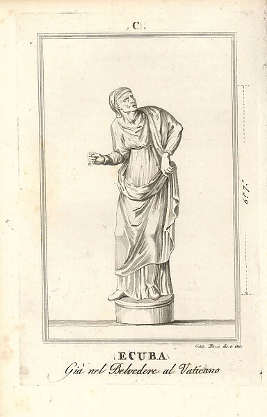 Statue of Hecuba, queen of Troy