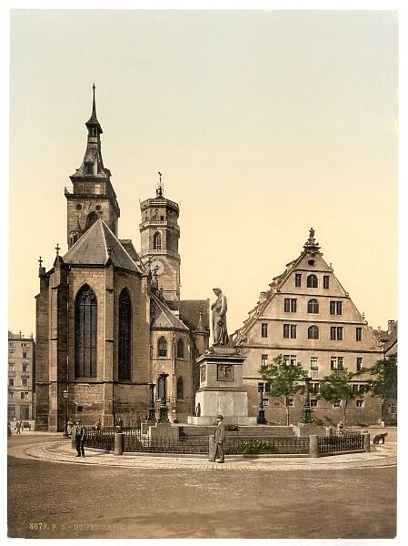 Stiftkirche, Stuttgart, Wurtemburg, Germany