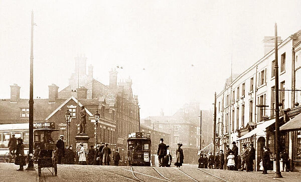 Stoke-on-Trent Campbell Place early 1900s