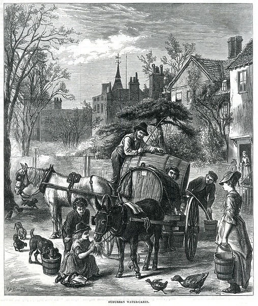Suburban Water-Carts, London, 1875