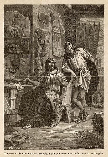 SUETONIUS. GAIUS SUETONIUS TRANQUILLUS Roman historian and biographer