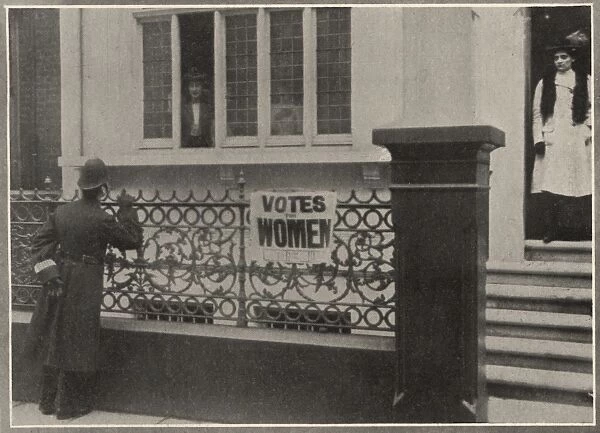 Suffragette Augustine Birrells Doorstep