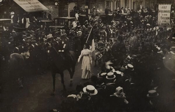 Suffragette March Demonstration June 18 1910