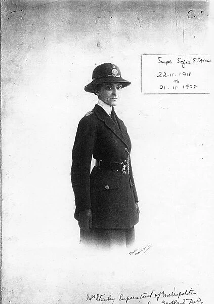 Superintendent Sophia Stanley, woman police officer