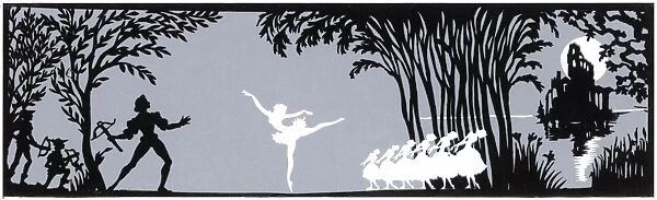 Swan Lake ballet, Swan Princess and Siegfried