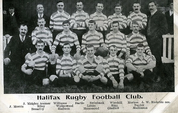 The Team, Halifax Rugby Football Club, Yorkshire