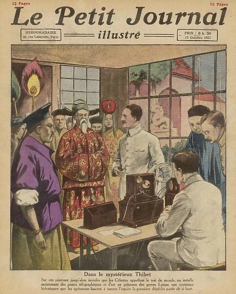 Telegraph  /  Tibet  /  1922