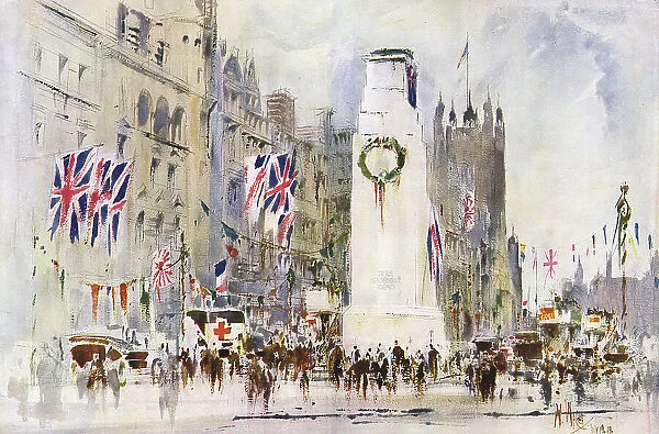 Temporary Cenotaph to the Glorious Dead, 1919