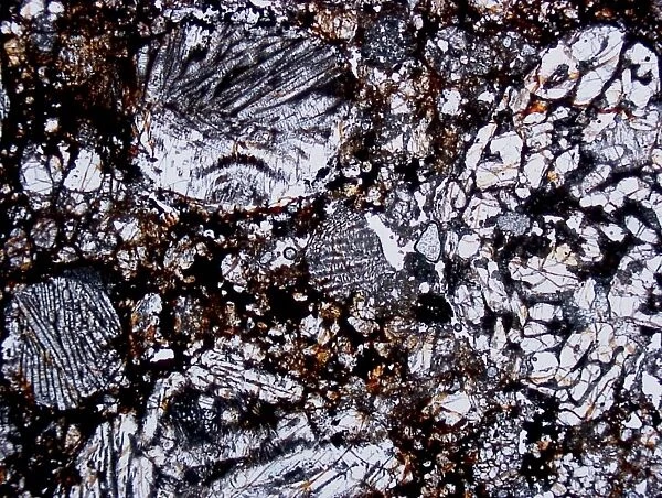 Textures of different chondrule types