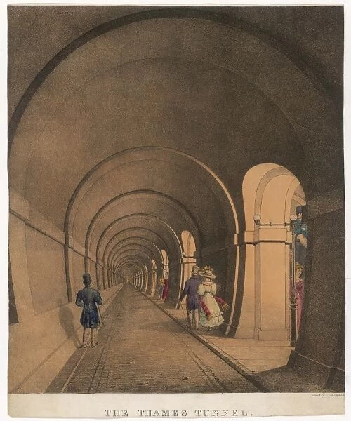 Thames Tunnel  /  Interior