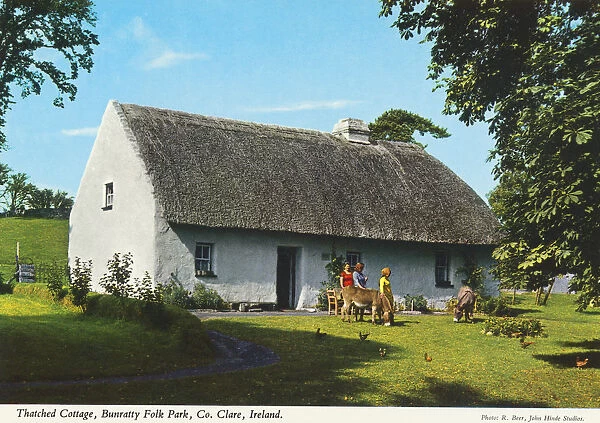 Thatched Cottage, Bunratty Folk Park, County Clare