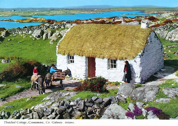 Thatched Cottage, Connemara, County Galway