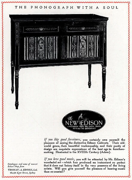 Thomas A. Edison Ltd Advertisement