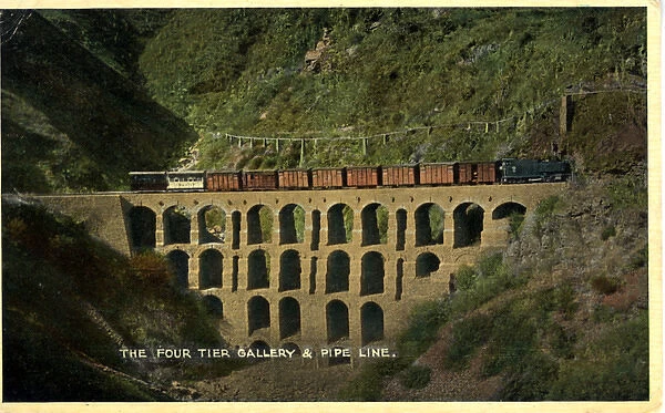 The Four Tier Gallery & Pipeline, Simla, Himachal Pradesh