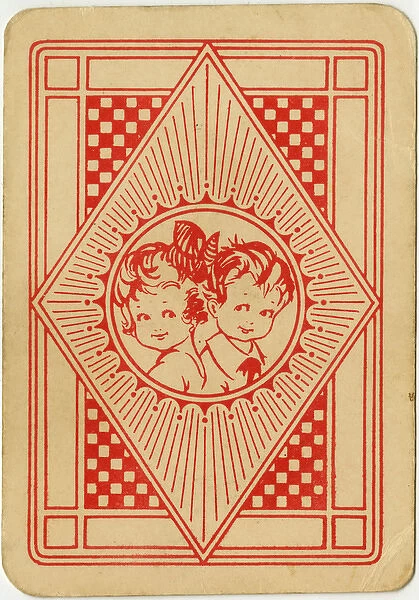 Tinker, Tailor playing card, design on back