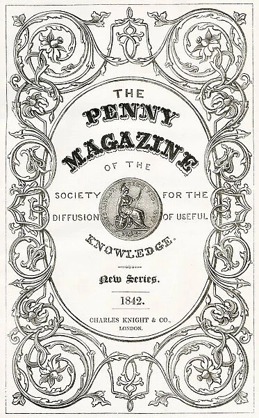 Title page, The Penny Magazine of the SDUK, 1842