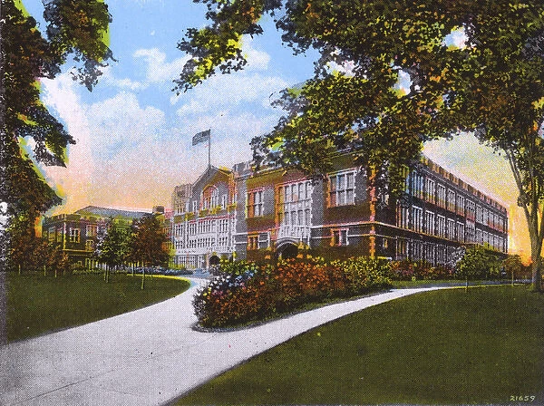 Toledo, Ohio, USA - Jessup D. Scott High School
