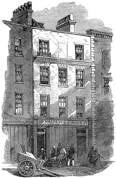 Toms Coffeehouse, Covent Garden, 1865