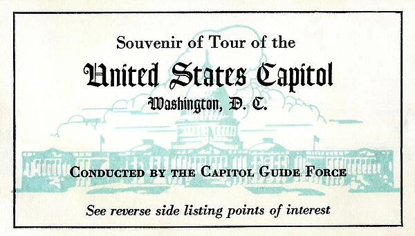Tour of the United States Capitol, Washington DC, USA