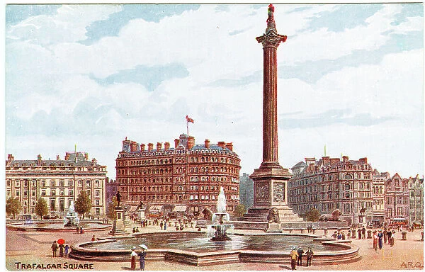 Trafalgar Square towards Charing Cross
