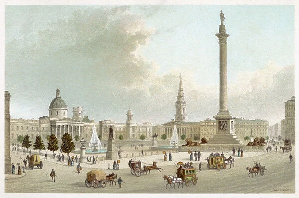Trafalgar Square  /  Chromo