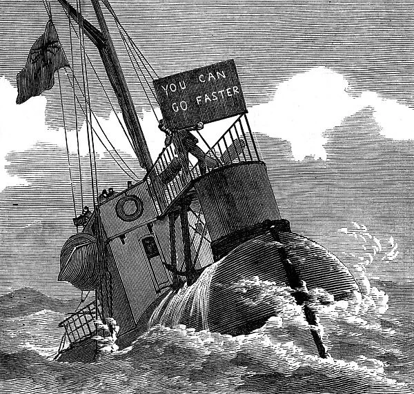 Transporting the obelisk: Cleopatras needle at sea