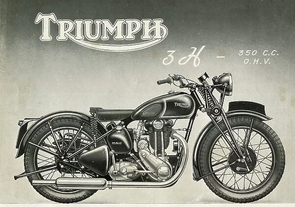 Triumph 3H Motorbike