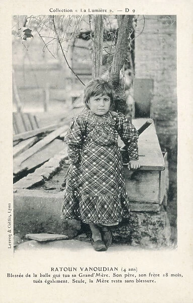Turkey - Armenian Genocide, Adana - Young survivor