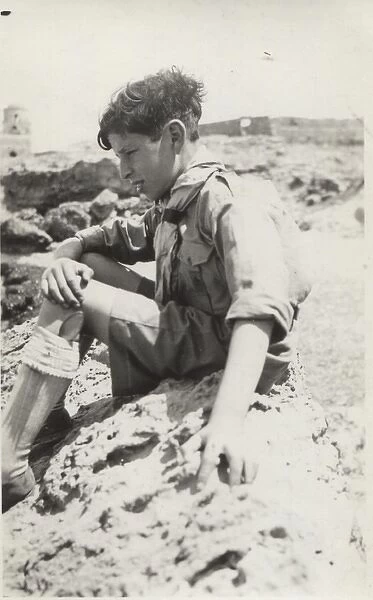 Turkish boy scout, Cyprus