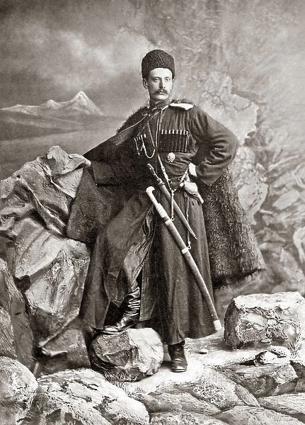 Turkish cossack, circa 1880s
