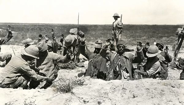Turkish prisoners captured, Tuz Khurmati, WW1