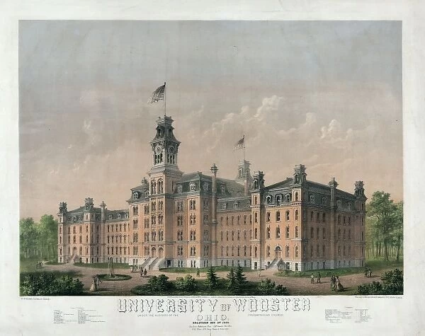 University of Wooster, Ohio, organized Dec. 18th 1866, under
