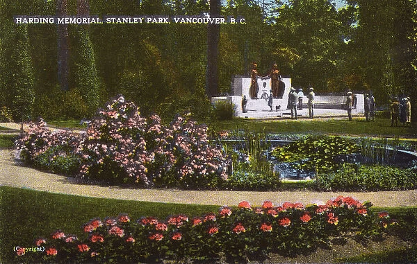 Vancouver, British Columbia, Canada - Harding Memorial