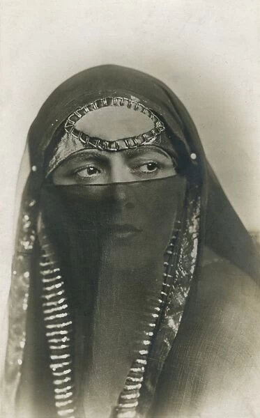 Veiled Egyptian Beauty