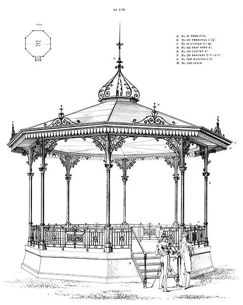 Victorian bandstand