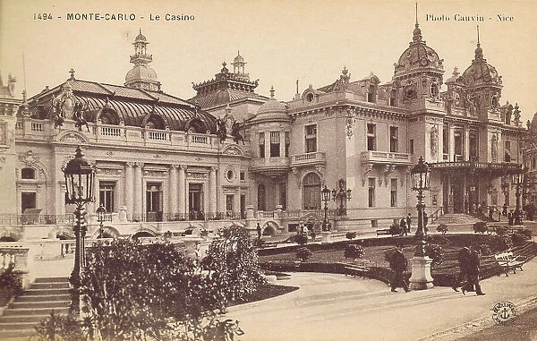 A view of the Casino at Monte Carlo, 1920s