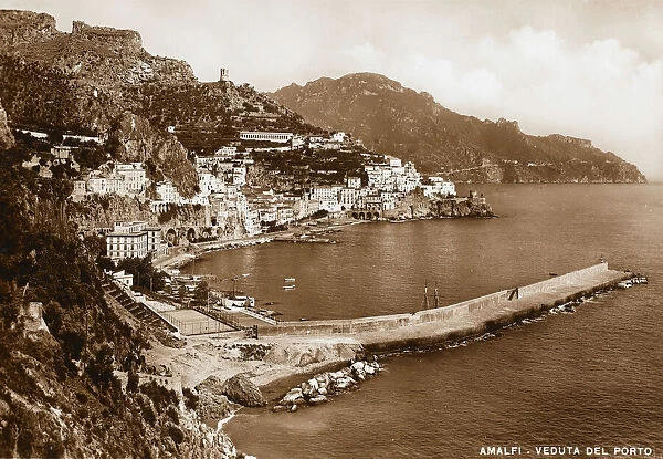 View of the Harbour - Amalfi, Italy