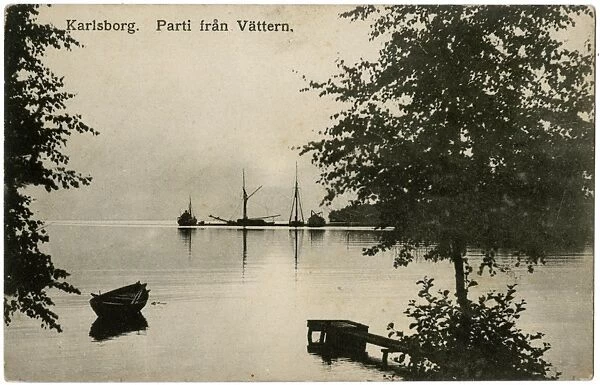 View over the lake - Karlsborg, Sweden